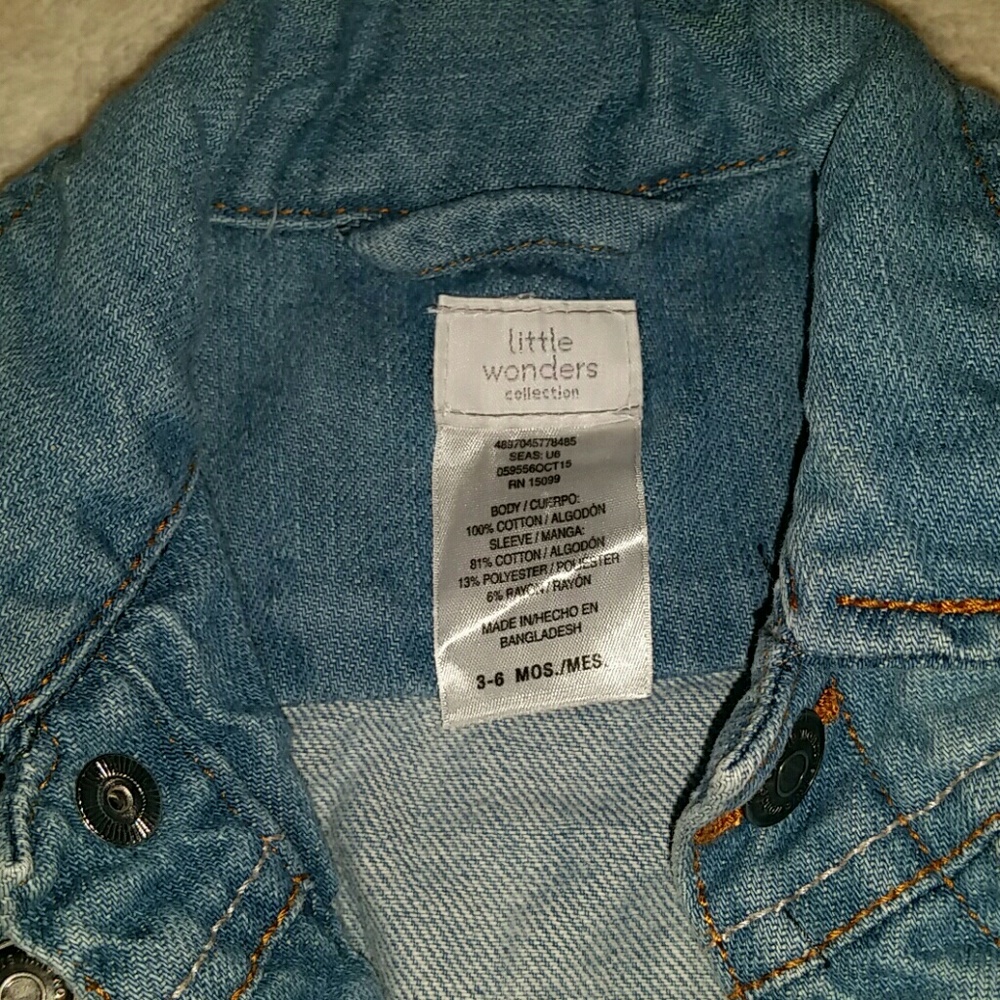 Beautiful unique Jean jacket - Picture 3 of 6